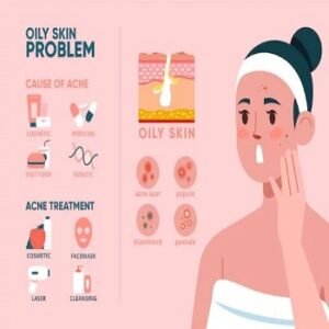 Oily skin and acne problems